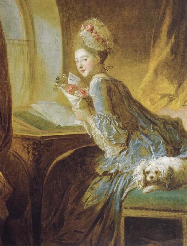 Jean-Honore Fragonard Recreation by our Gallery oil painting image